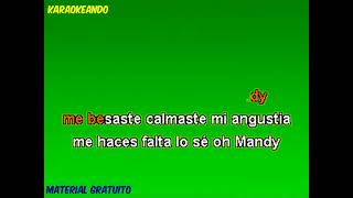 Karaoke Español -  Barry Manilow  -  Mandy