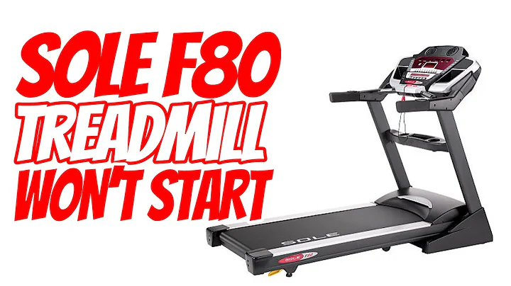 Sole F80 Treadmill Fail! Motor or Control Board?