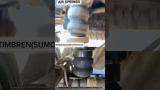 📌 Description in English: This video compares two types of rear suspension systems: air springs and