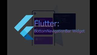 flutter: bottomnavigationbar widget