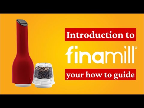 Introduction to FinaMill  How to use and care for your FinaMill spice  grinder 