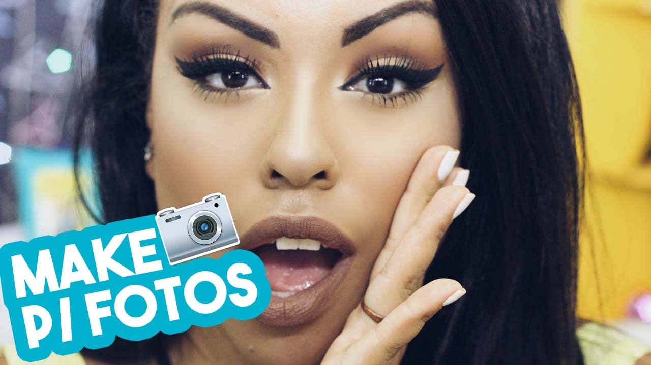 MAKE PARA FOTOS! - Por Nathália Nogueira