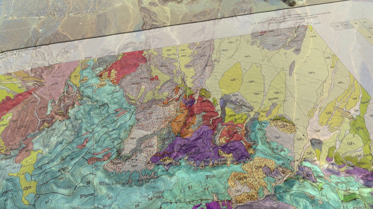 Blackhawk, Silver Reef Rock Avalanches, 3D perspective over-flight v.2