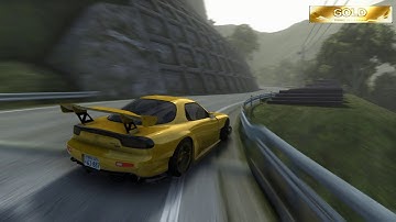 [Initial Unity] Rx-7 Fd3s - Tsuchisaka outbound GOLD