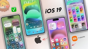 iOS 19 Theme For HyperOS 2.0 & 2.1 & 1 😍 Customisation - Dynamic Island & Depths & Control Center ✴️