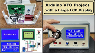 Arduino VFO Project with a Large LCD Display