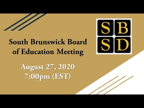 SBBOE Meeting 2020-08-27