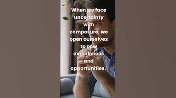 Shorts Courage, Navigating Uncertainty with Grace8550 #TrueCourage #inspiration #motivation