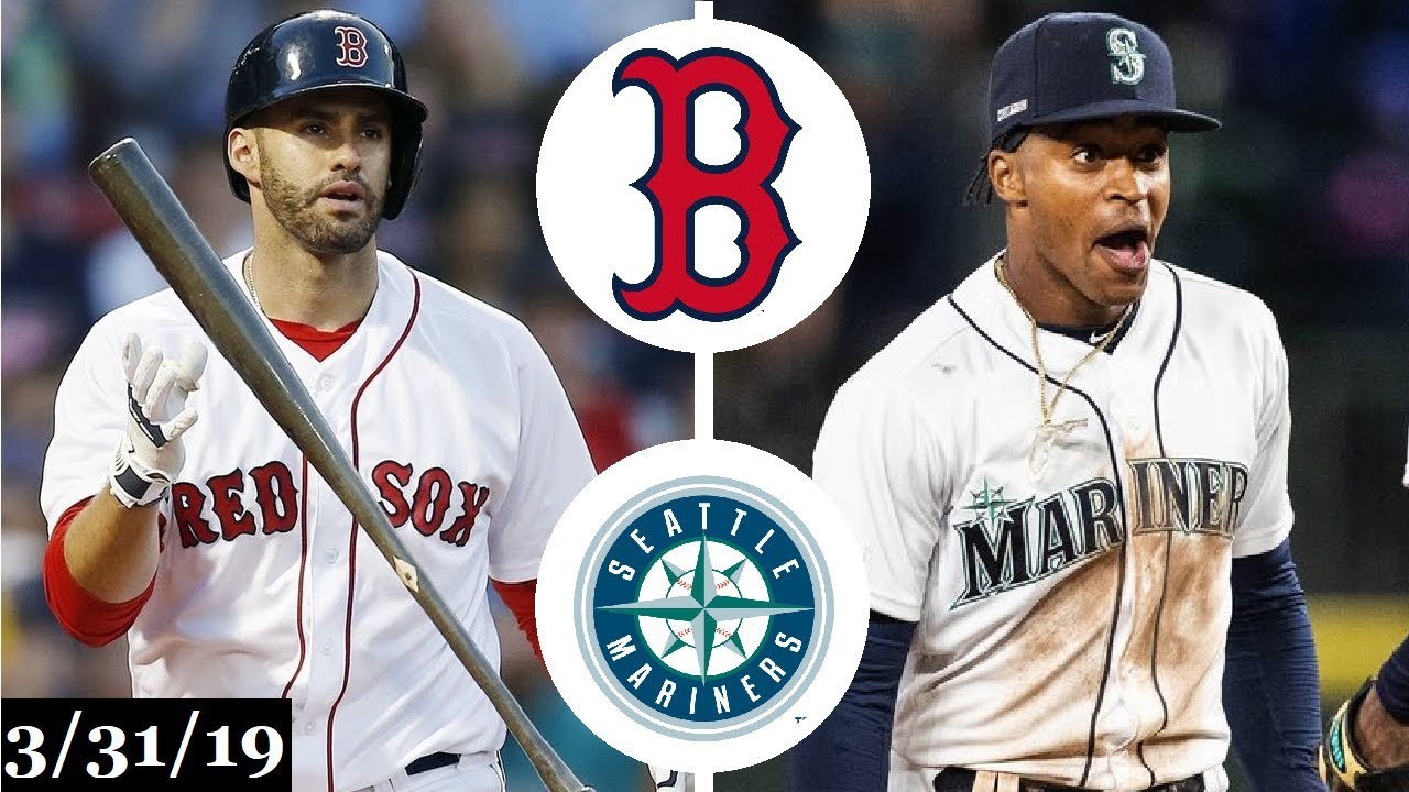 Boston Red Sox vs Seattle Mariners Highlights March 31, 2019 YouTube