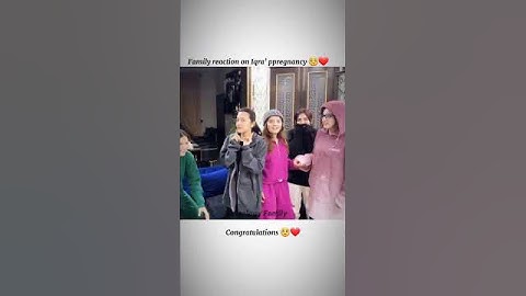 Family reaction on pregnancy 🥺❤️| Sistrology
