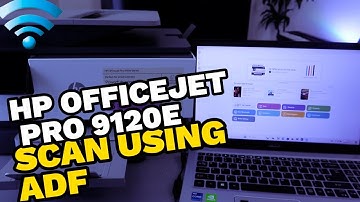 How To Scan With HP Officejet Printer ADF , Print , Save PDF and Share To Email