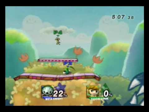 MARIO(TOON LINK) VS MK(SMV) 1