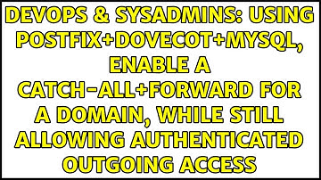 Using Postfix+Dovecot+MySQL, enable a catch-all+forward for a domain, while still allowing...