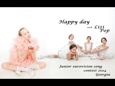 Lizi Pop - Happy Day - JESC 2015 (bzikebistudioproduction official  video)