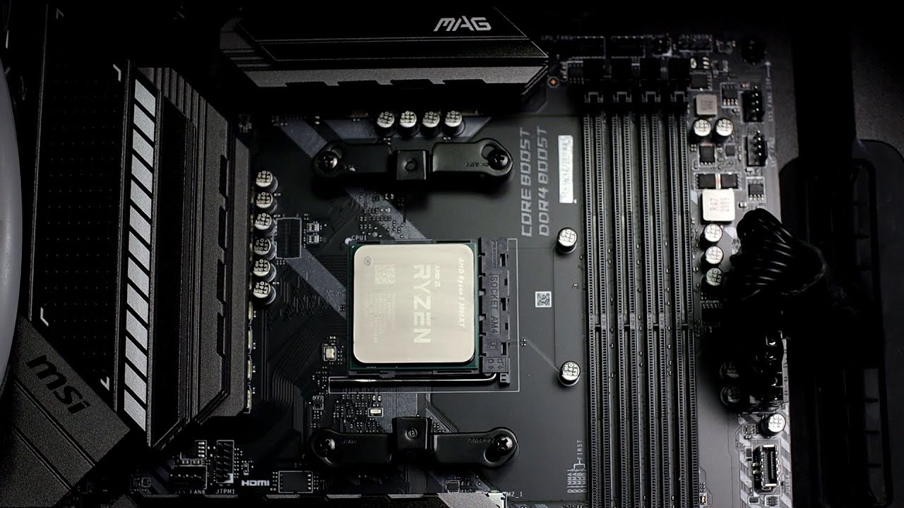 CPU AMD Ryzen7 3800X + MSI B550 TOMAHAWK MSI MAG B550 TOMAHAWK (MAG B550 TOMAHAWK)
