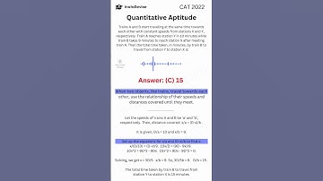 CAT Exam Previous Year Solved | CAT Exam Quant 2022 Solved Question Instant Revision  #catexam #mba