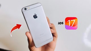 iPhone 6 on iOS 17 update 😍 || How to install ios 17 on iPhone 6