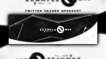 Twitter Header Design Speedart #2 //iOS GFX// (pixelmator)