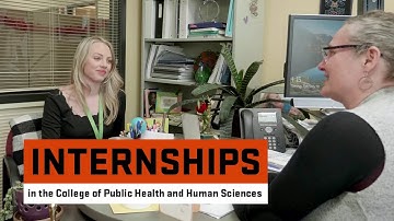 Internships in the College of Health