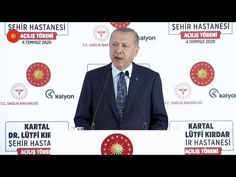 Kartal Dr. Lütfi Kırdar Şehir Hastanesi Açılış Töreni