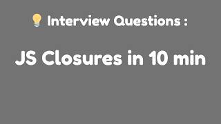 JavaScript Closures Explained Simply 🔥 (With Examples & Counter Demo)