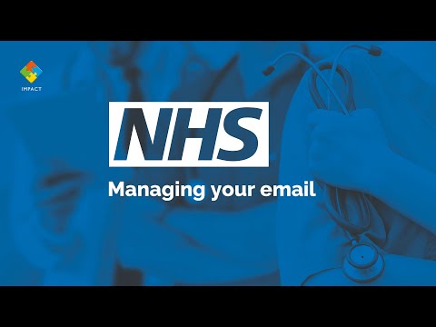 NHS - Managing your email