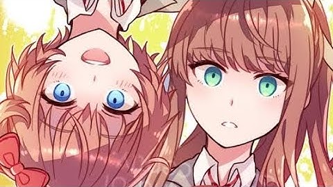 Just Monika ....( Missingno V2 but Sayori and Monika are fighting ) FNF-Cover