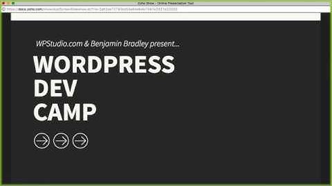 Dev Camp for WordPress - Preview Webinar