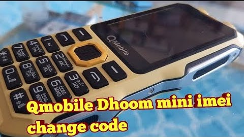Qmobile Dhoom meni imei change code / wasifullahkhalil offical