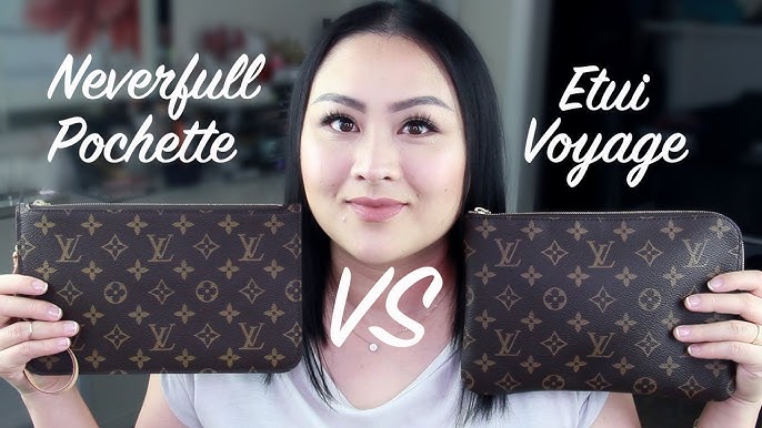 LOUIS VUITTON ETUI VOYAGE IN MONOGRAM  Review & What Fits in my 13 Laptop  Sleeve! 