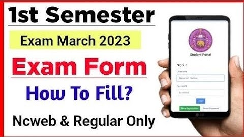 #du How to fill DU First Semester Exam Form March 2023 : Ncweb & Regular UG NEP | Du Exam Form 2023