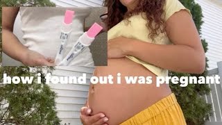 How I found out I was pregnant on tour and how I told my parents