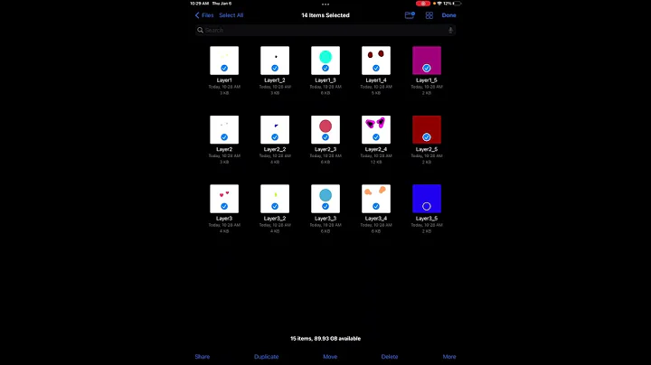 Affinity Designer Exporting Layers