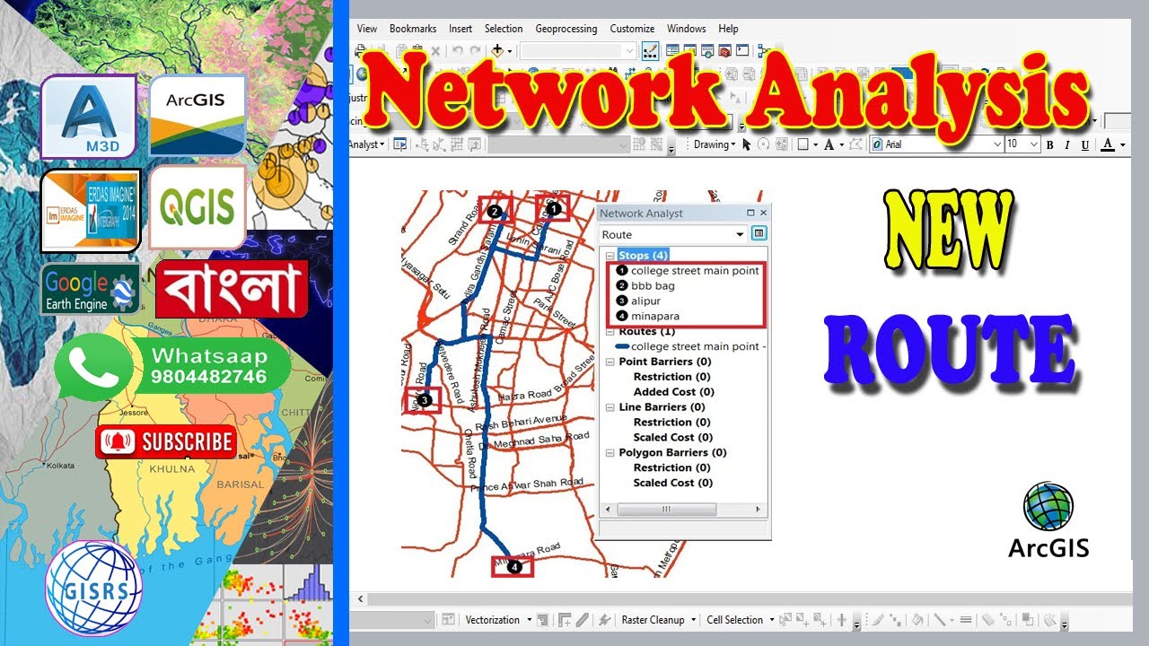 Network Analyst - New Routes - The Traveling Salesman Problem in ArcGIS ...