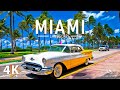 Miami 4k u les plages emblmatiques de miami et les vueshaut du ciel