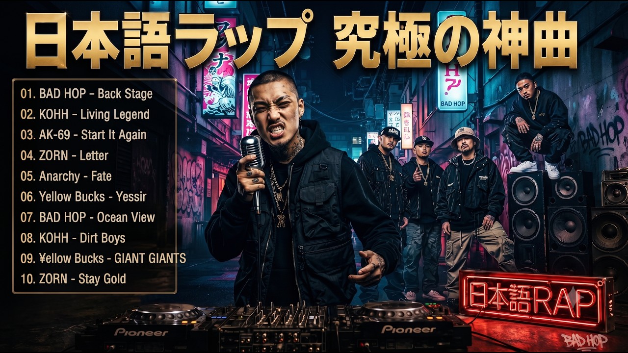 🌾 東京の夕暮れ：チルい日本語ラップとサンセット・ドライブ (DJ