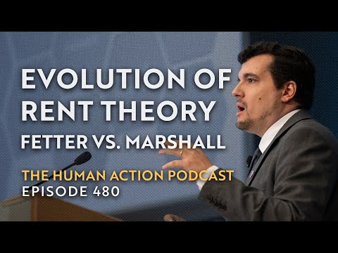 Matt McCaffrey on Frank Fetter vs. Alfred Marshall on the Theory of Rent