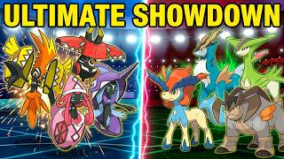 Tapu Koko & Tapu Bulu & Tapu Lele & Tapu Fini vs Keldeo & Cobalion & Virizion & Terrakion (Pokémon)