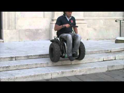 Paolo Badano Genny mobility Scale segway wheelchair - YouTube