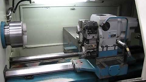 NICE!! ROMI BRIDGEPORT 20" x 40" TWO-AXIS CNC LATHE - FANUC SERIES O-T CONTROL