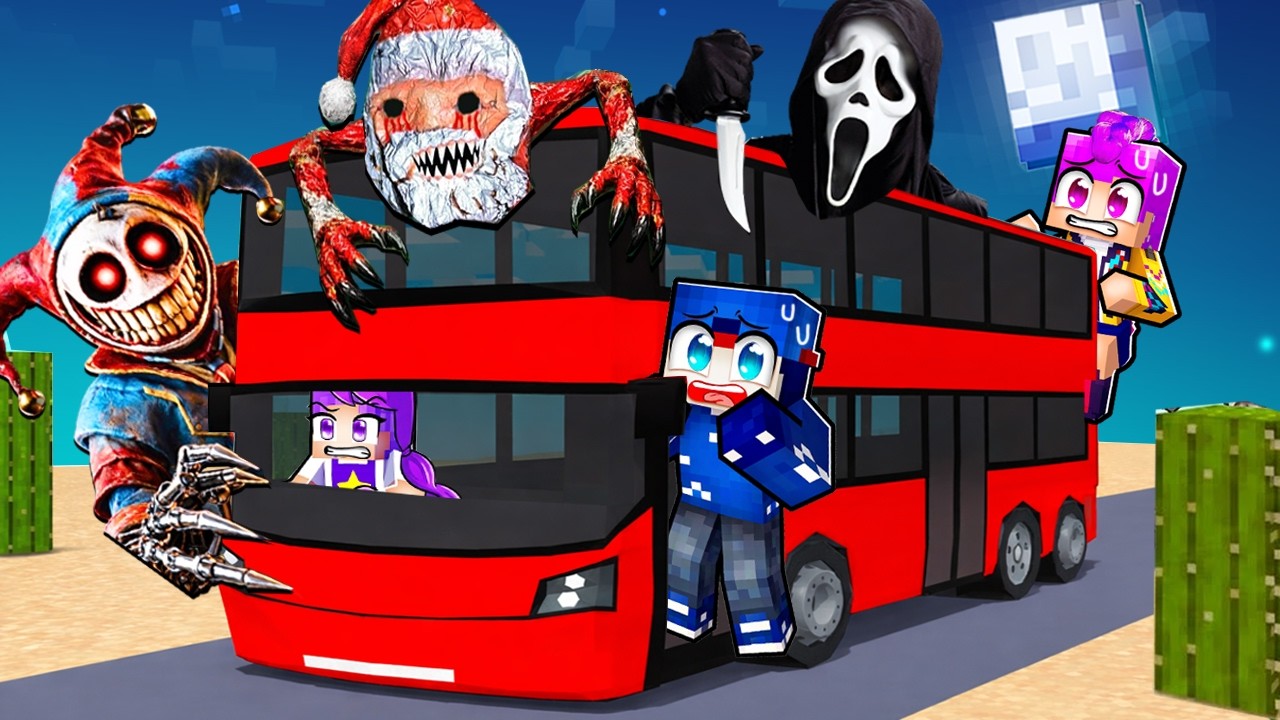 Ne jamais MONTER dans ce BUS SCOLAIRE à 3H00 du MATIN sur Minecraft !