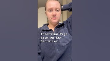 Interview Tips from an Ex Recruiter!