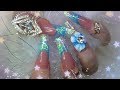 FROZEN ICE - SCULPTED BALLERINA ACRYLIC NAILS + MISTAKES! | ABSOLUTE NAILS