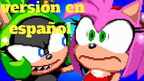 A Little Bit Bad | Sprite Animation | Amy Vs. surge versión en español