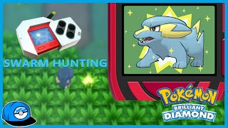 Swarm Shiny Hunting Elecktrike! Pokemon BDSP