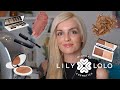 LILY LOLO Full Face Review (Cream Foundation, Sculpt & Glow Contour Duo, Big Lash Mascara and more!)