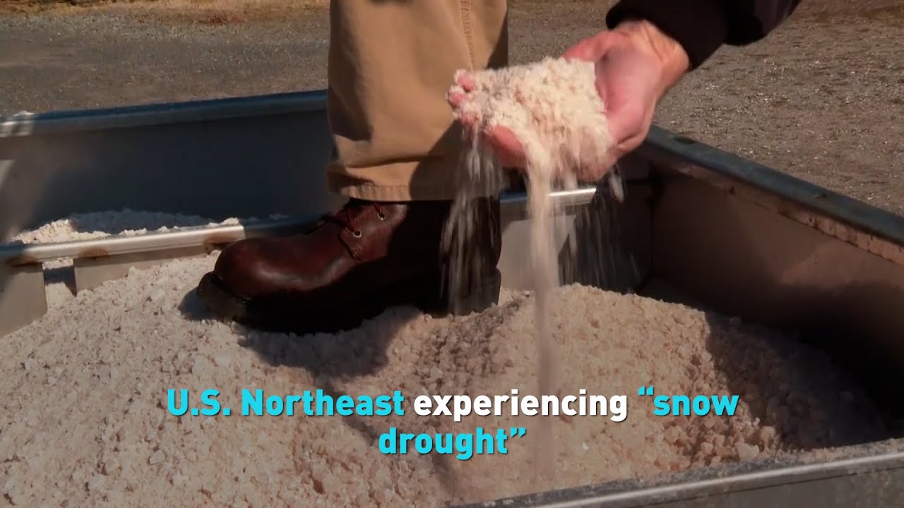 U.S. Northeast experiencing “snow drought”