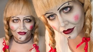 Annabelle Makeup Tutorial THE CONJURING