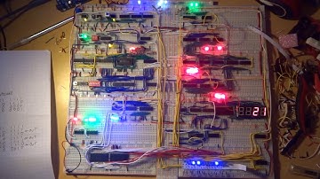Fibonacci 8 bit computer