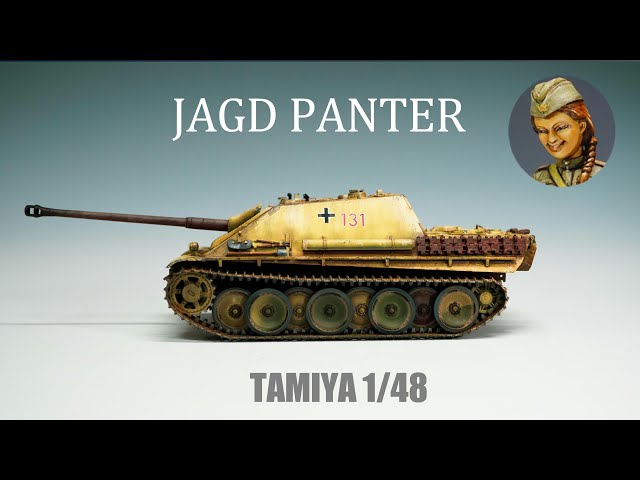 プラモデルジオラマ戦車Jagdpanther 1/48 スケール ジオラマ付き プラモデルジオラマ戦車Jagdpanther 1/48 スケール ジオラマ付き
